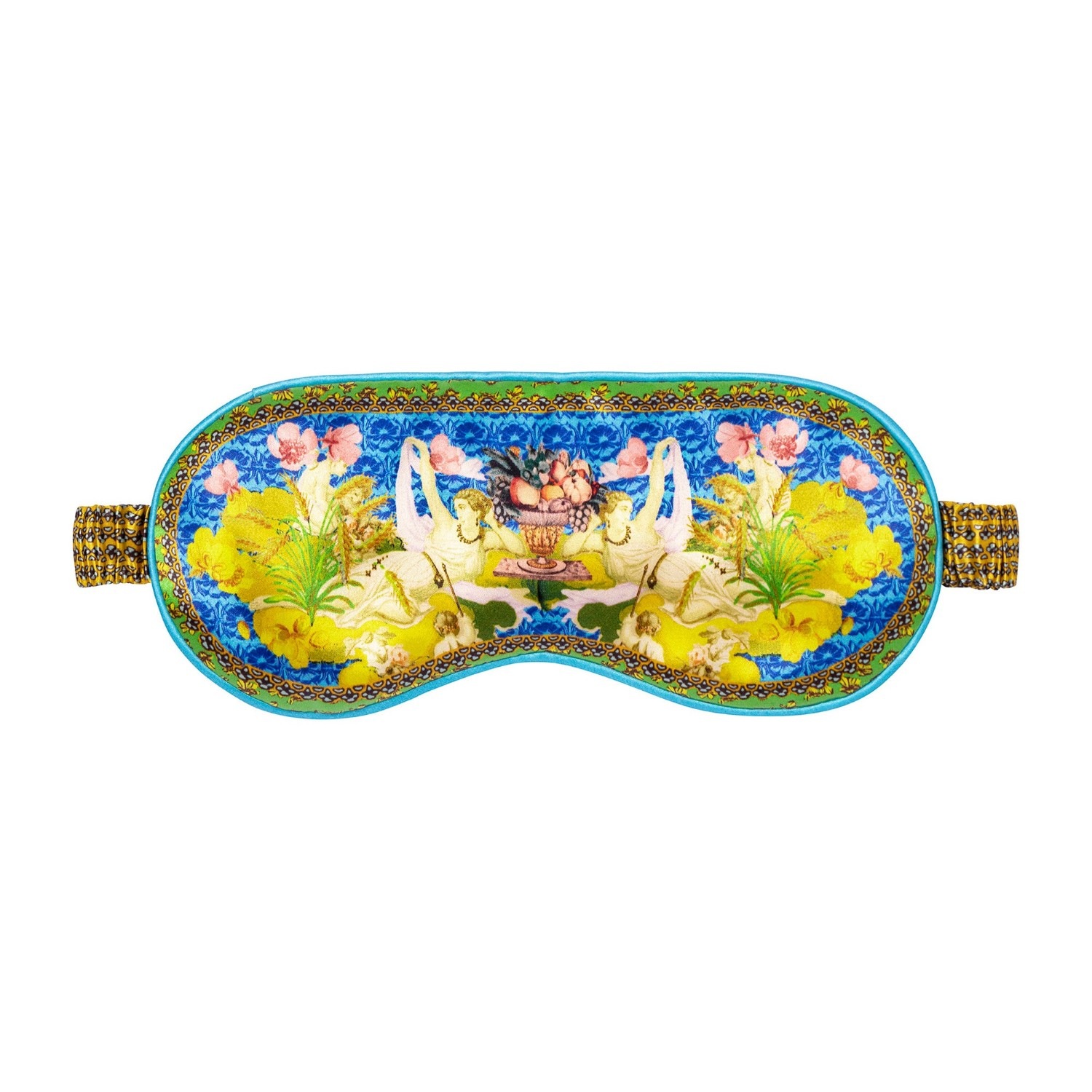 Tiszta selyem felhúzható alvómaszk - csillagjegy - szűz