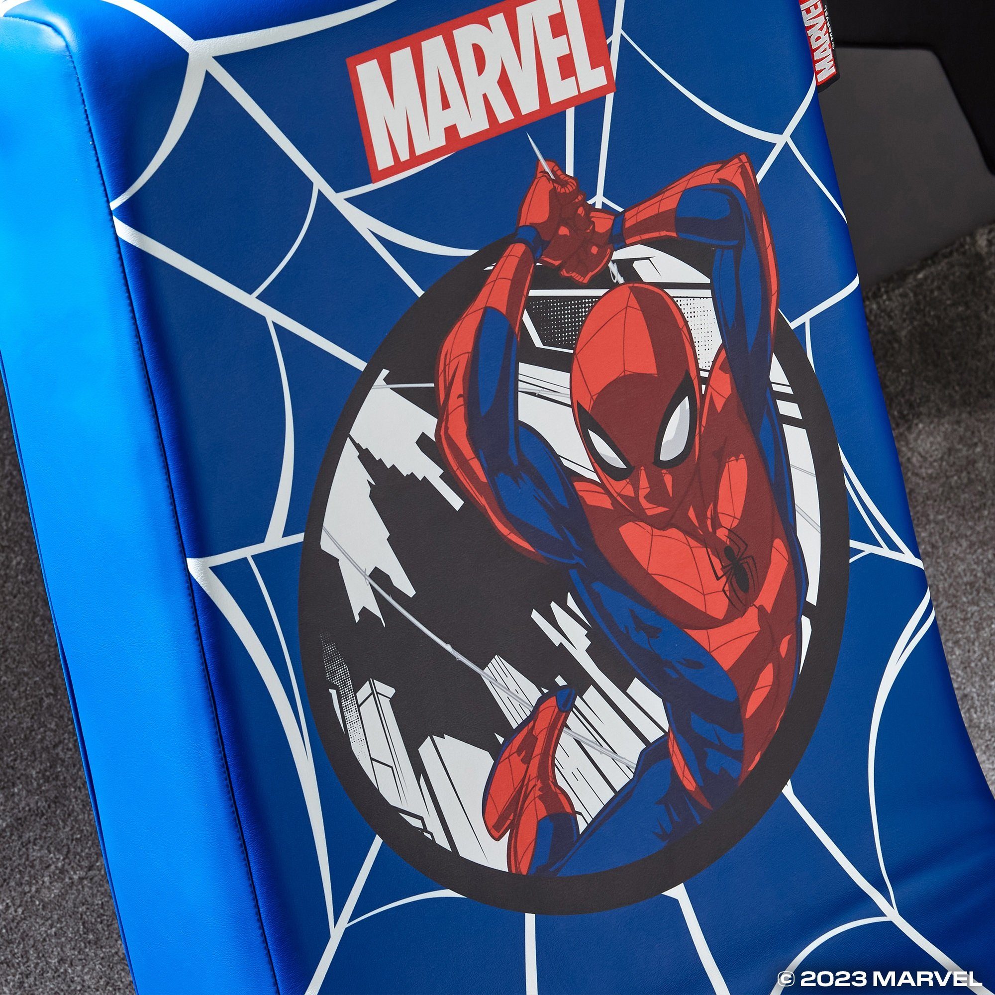 X Rocker Kindersessel Marvel Spider-Man Floor Rocker Bodensessel, Für Kinder