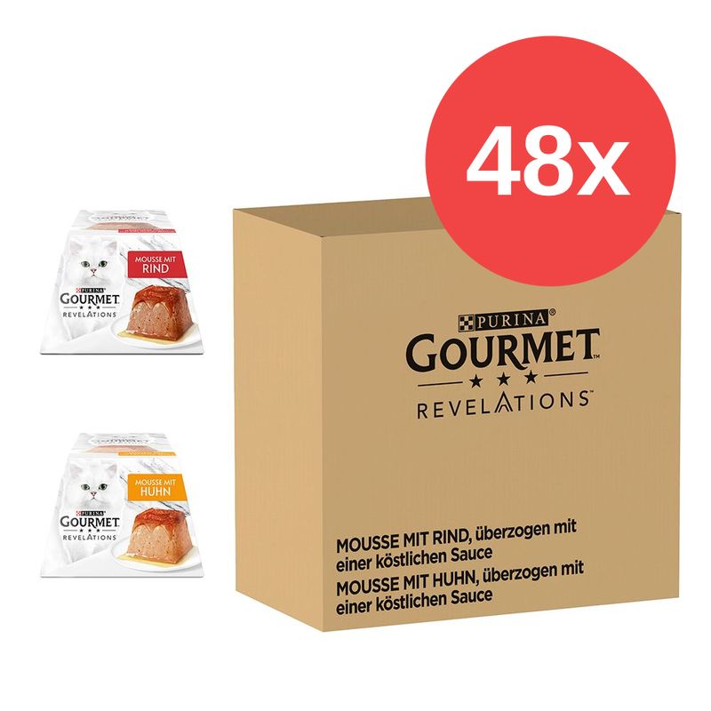 Sparpaket Gourmet Revelations Mousse 48 x 57 g