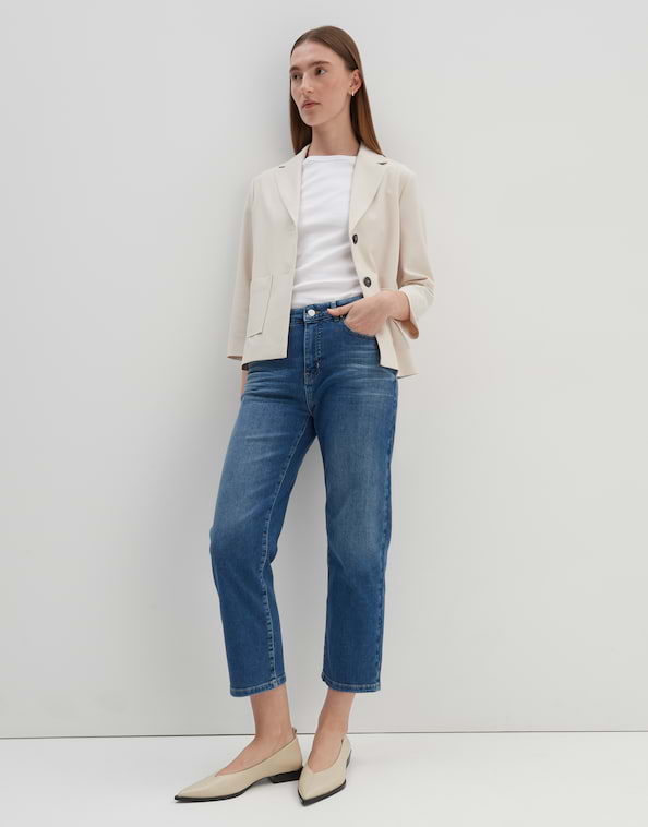 Cropped Relaxed Jeans Corah