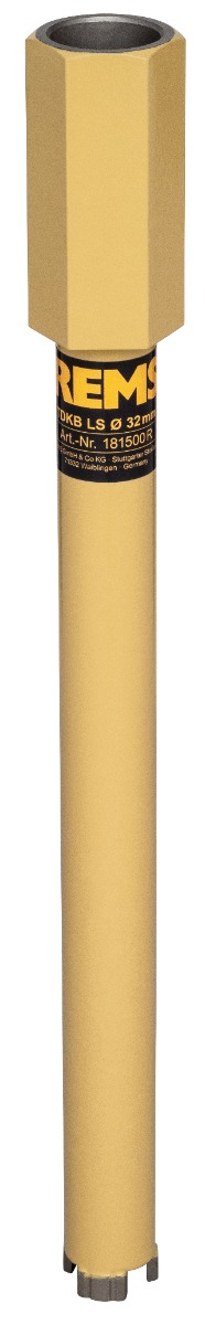 Rems 181500 R TDKB LS 32 × 320 × UNC 1¼ Gyémántmagfúró Lézerhegesztett Szárazon mikroimpulzus-technikához