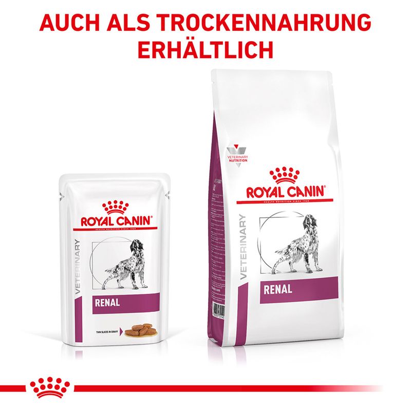 Royal Canin Veterinary Canine Renal in Soße