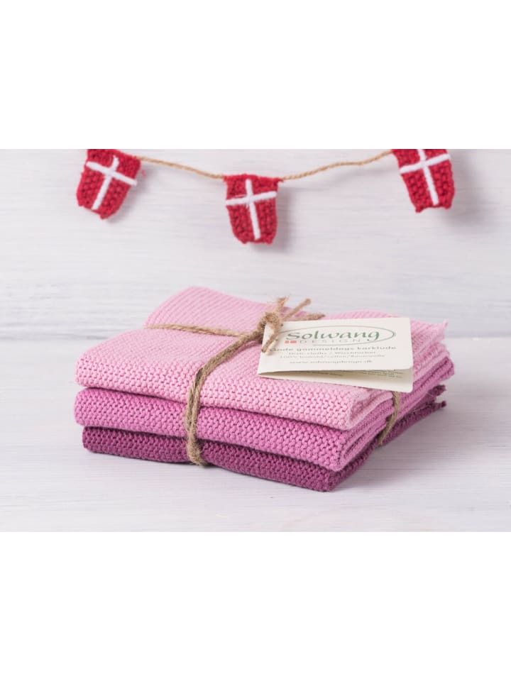 Solwang Wischtuch Pflaume Kombi 3er Set günstig kaufen onesize