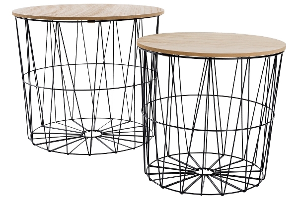MyFlair Metalltischset 