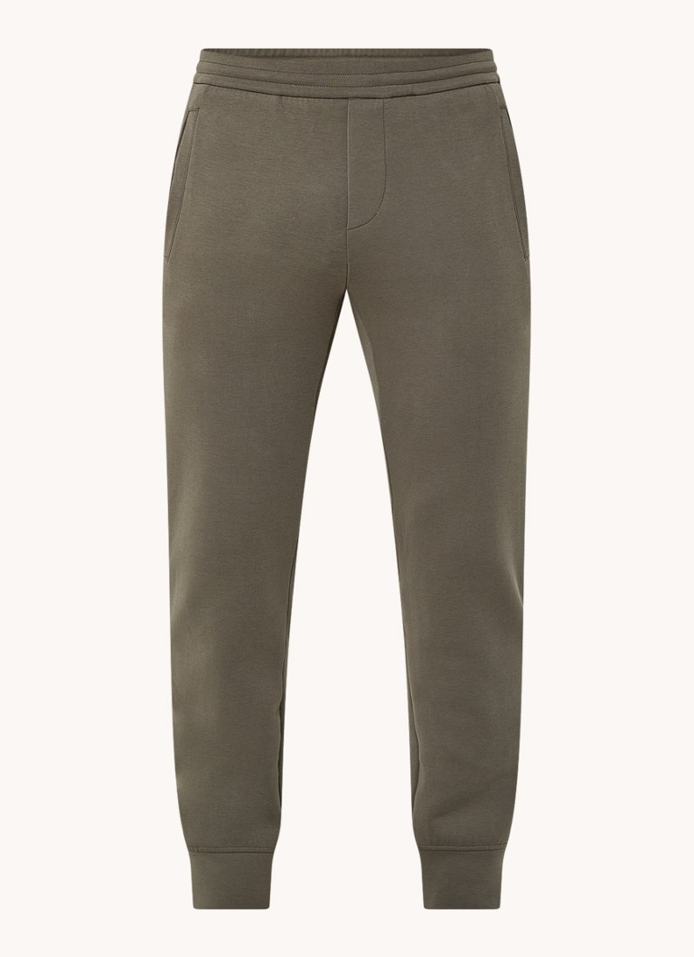 Emporio Armani sweatpants with logo band and side pockets