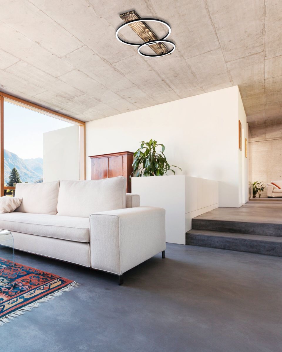 EGLO 2-flg LED Deckenleuchte Boyal