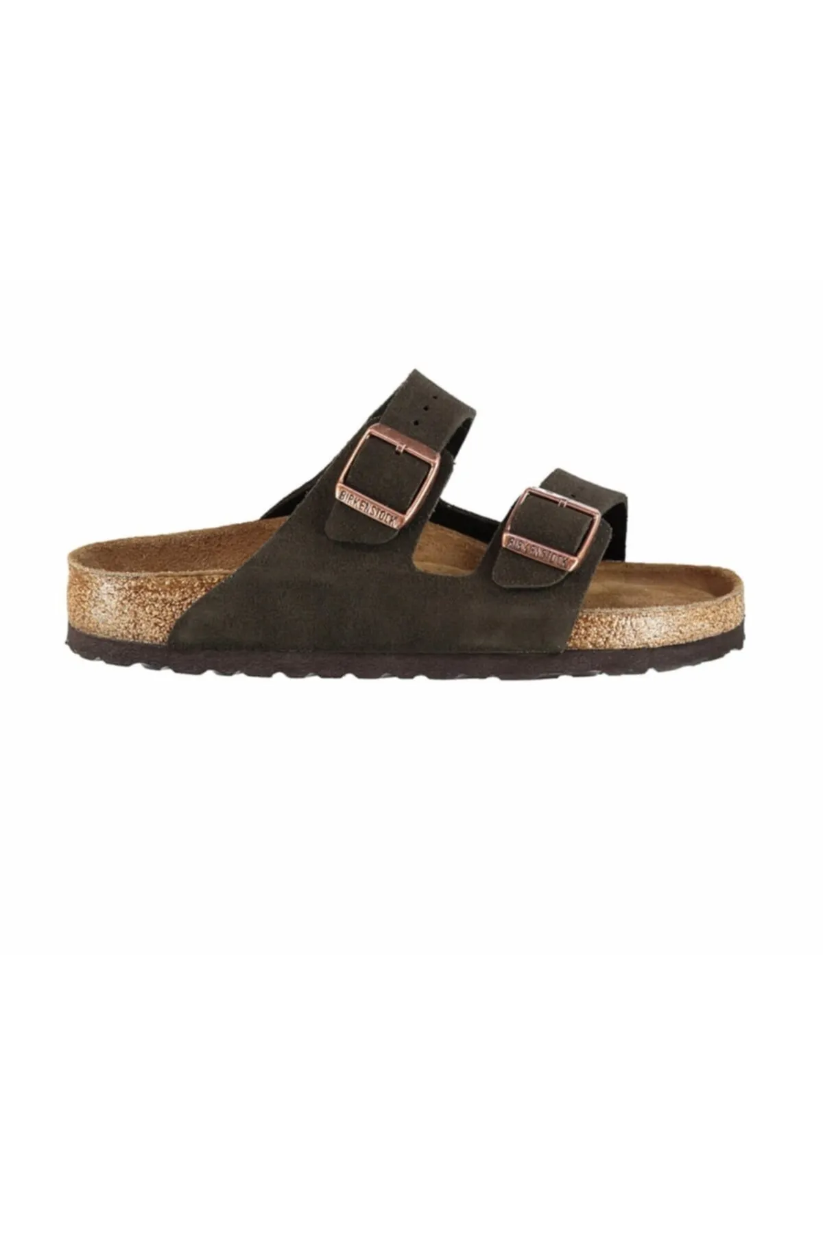 Birkenstock  Pantolette - Braun - Flacher Absatz