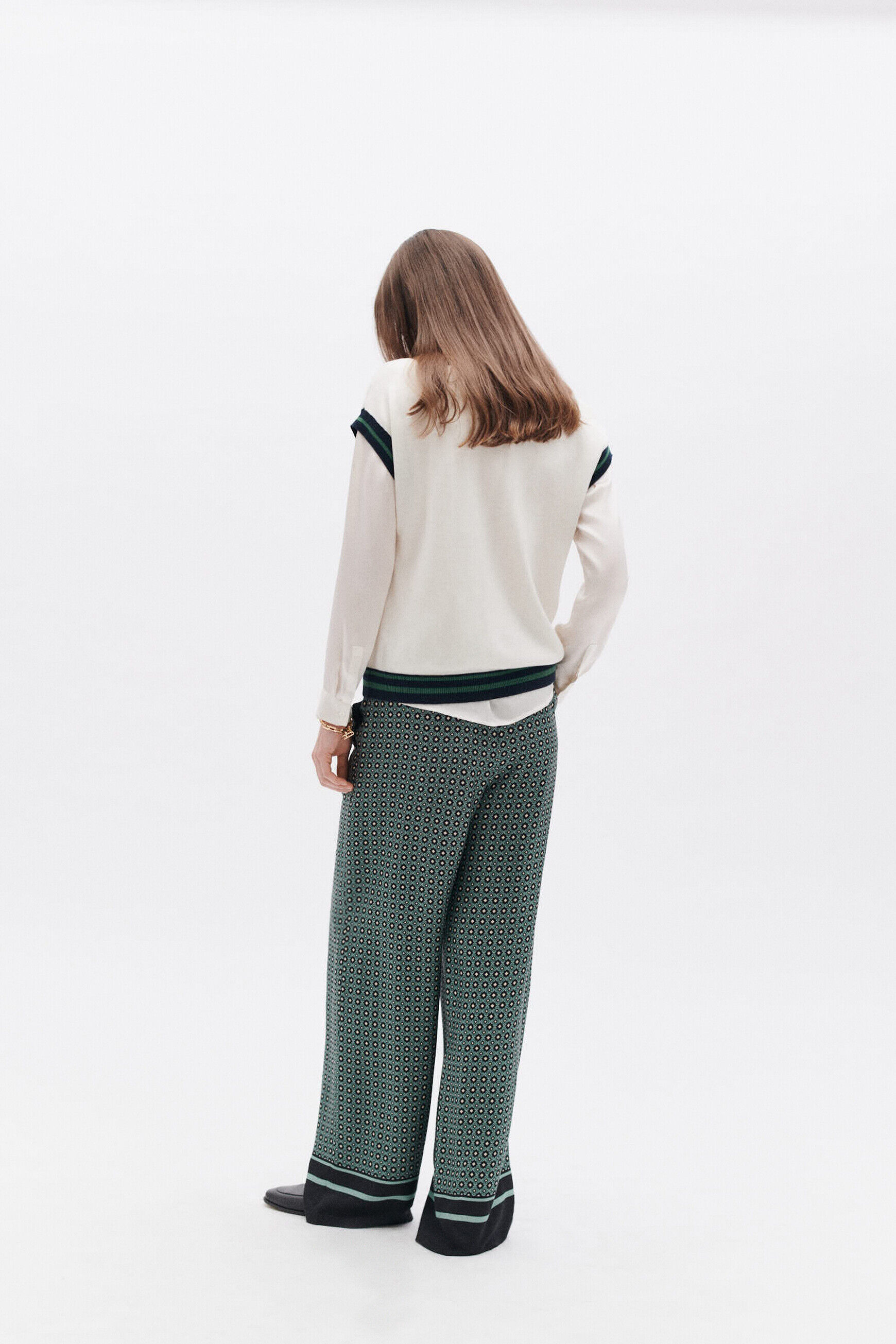 Pull marco ivoire femme