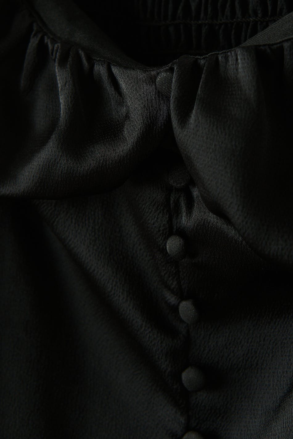 Gathered bust blouse