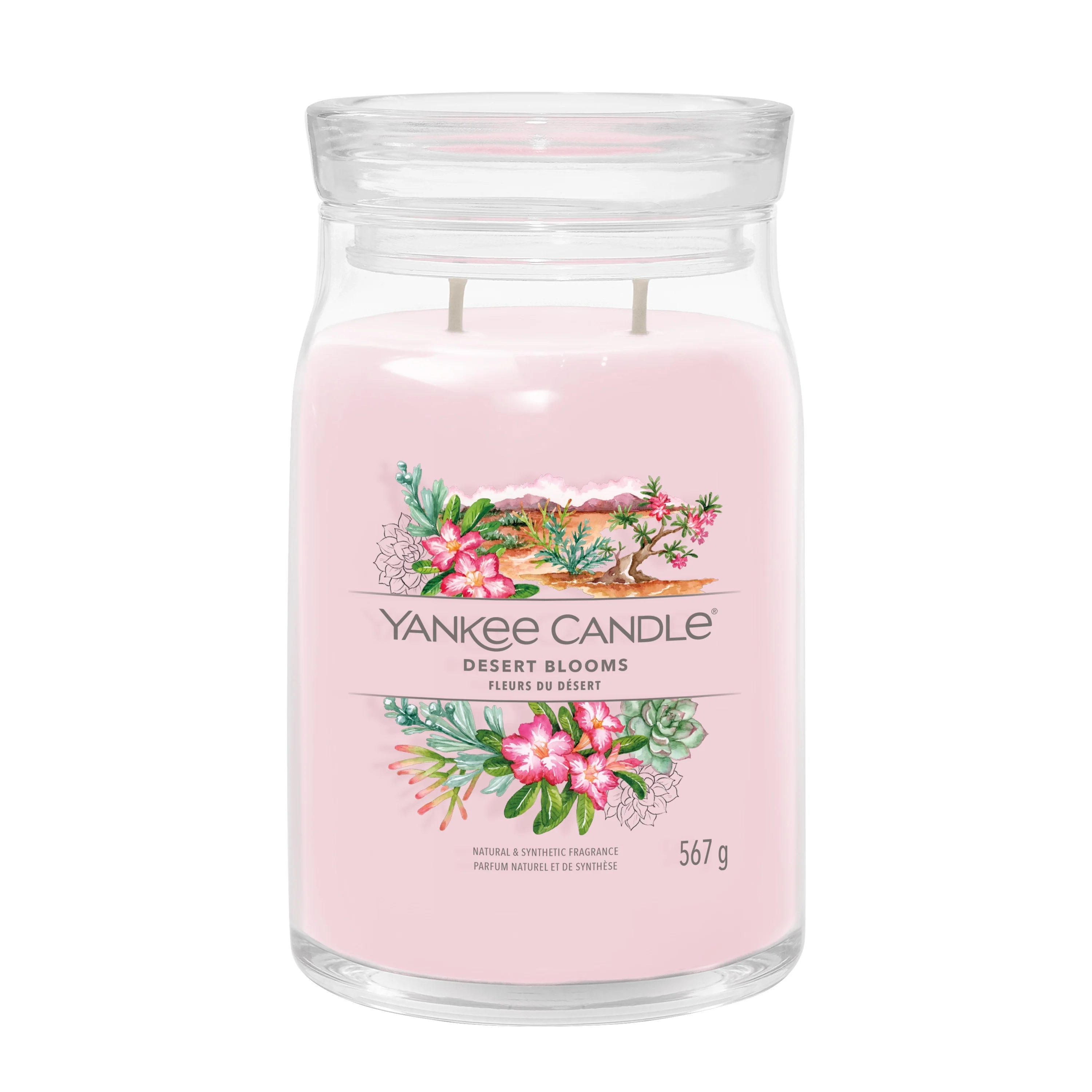 Signature Jar Candles Desert Blooms - Candela Fumata
