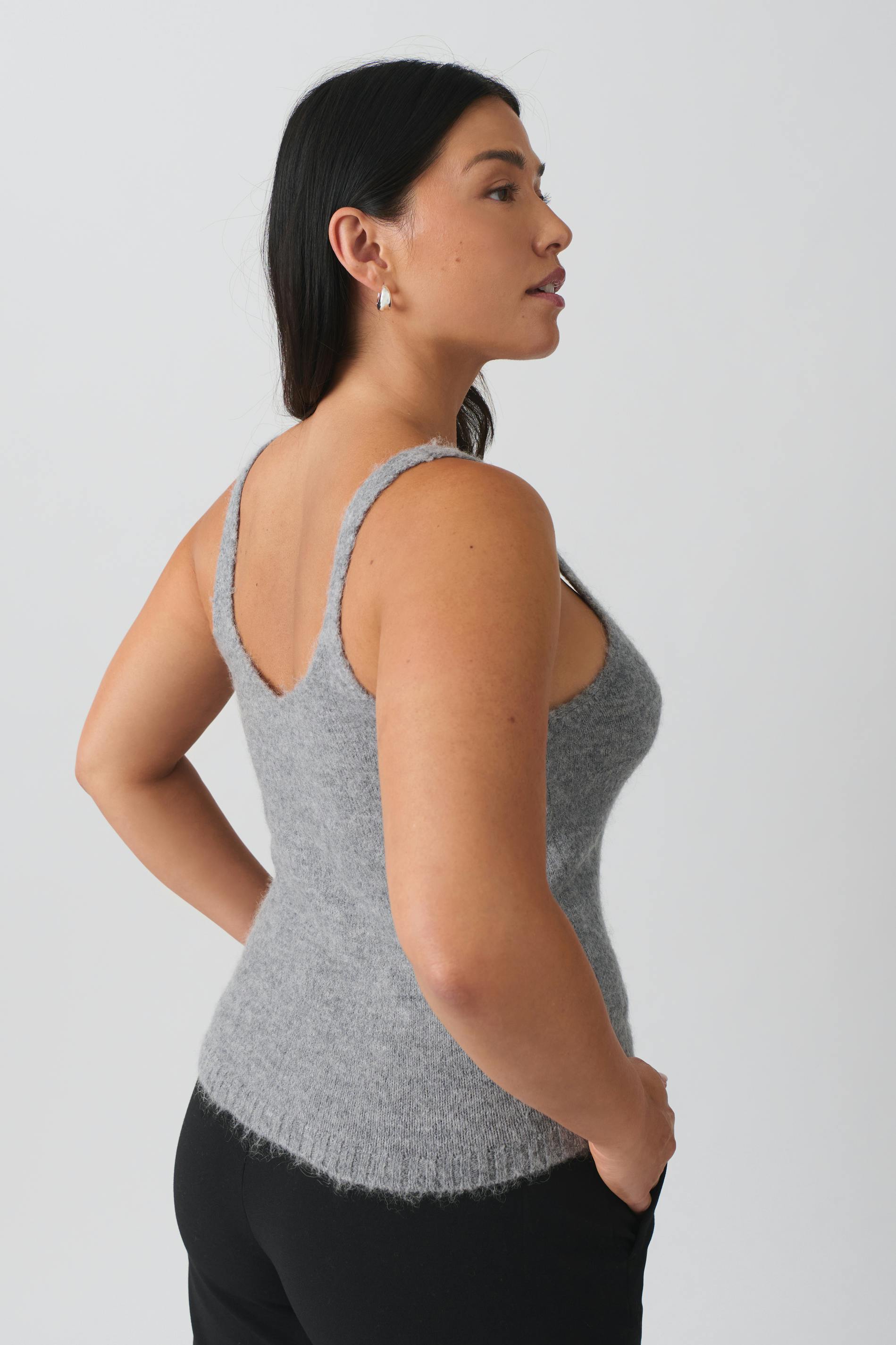 Knitted singlet