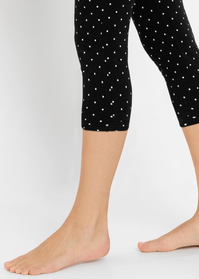 Umstands-Caprileggings (2er Pack) mit Bio-Baumwolle