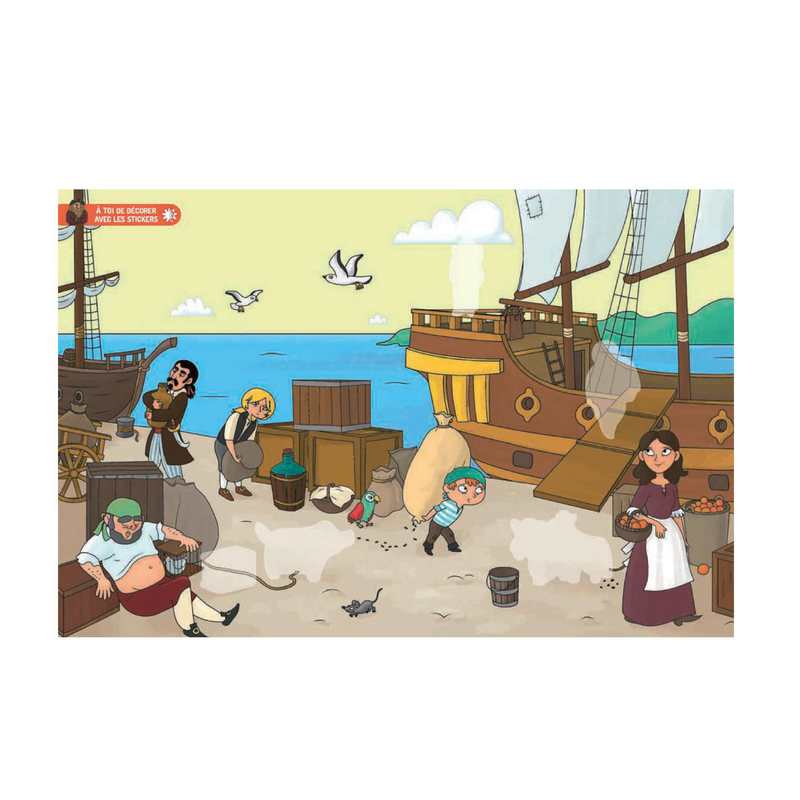 Livre Les pirates - Milan Jeunesse