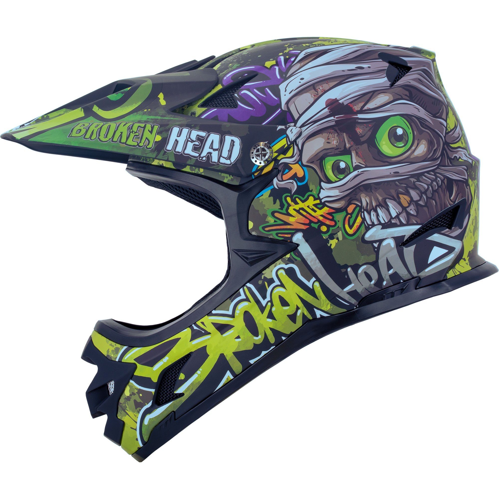 Broken Head Mountainbikehelm Headshot
