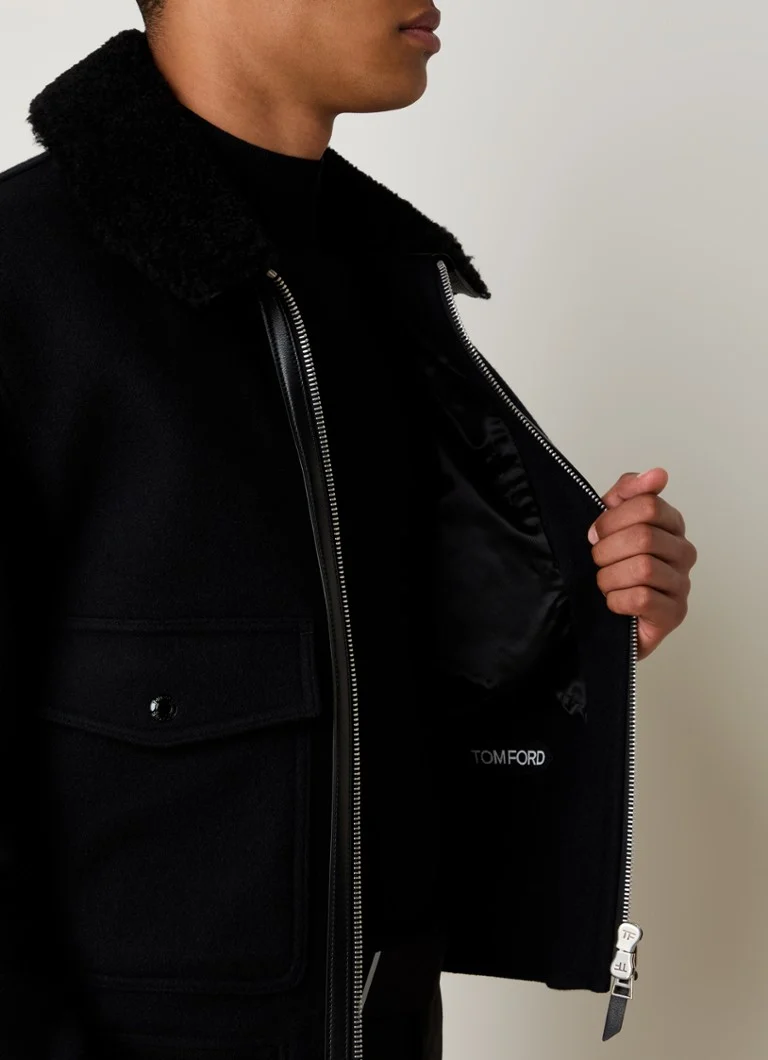 Tom Ford wool jacket with flap pockets
