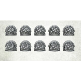 Legionary Shoulder Pads: Skulls Pattern (10)