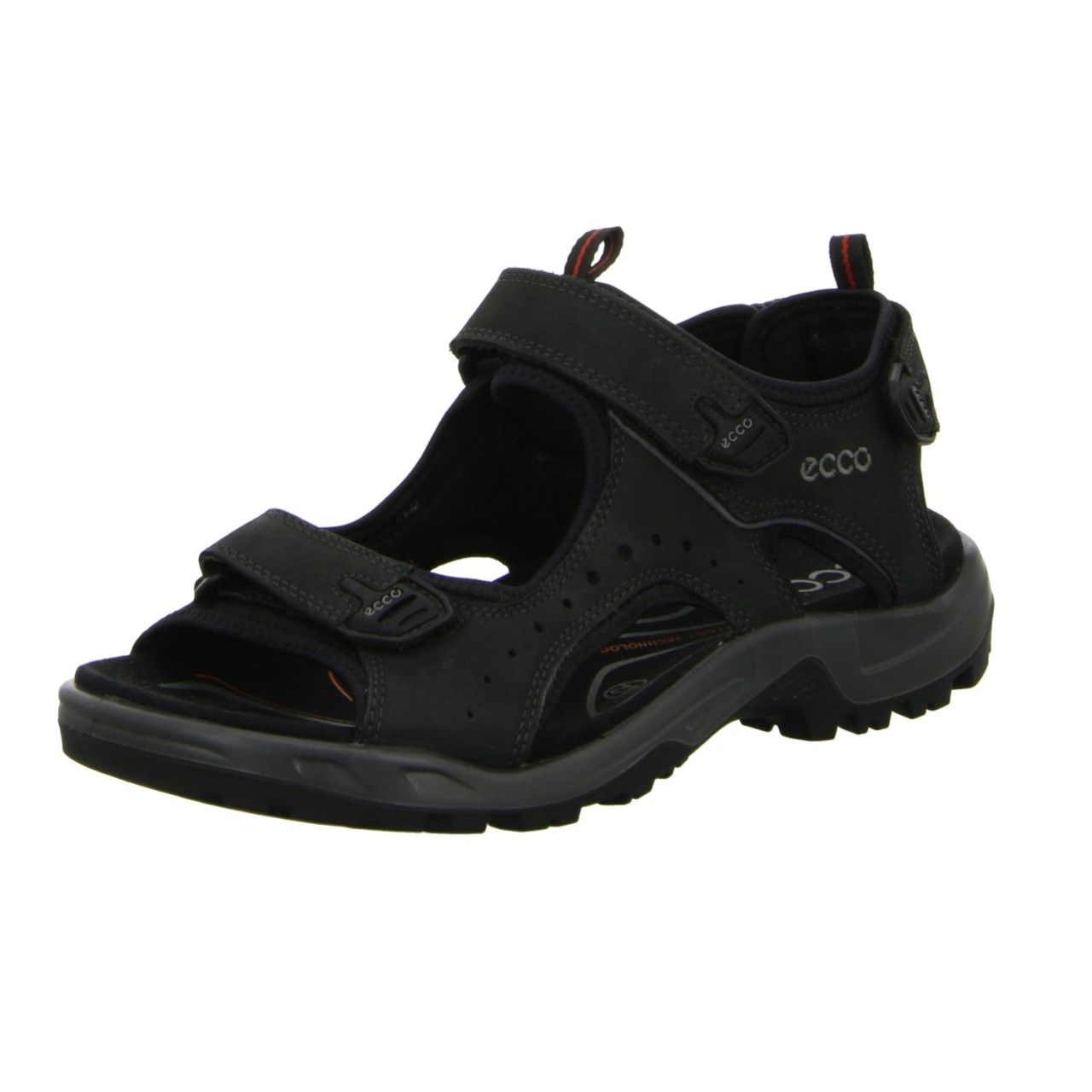 ECCO Komfort Sandalen schwarz Sport
