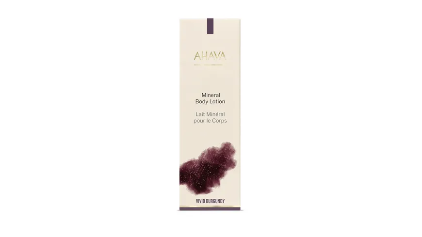AHAVA Mineral Body Lotion Vivid Burgundy 250 ml