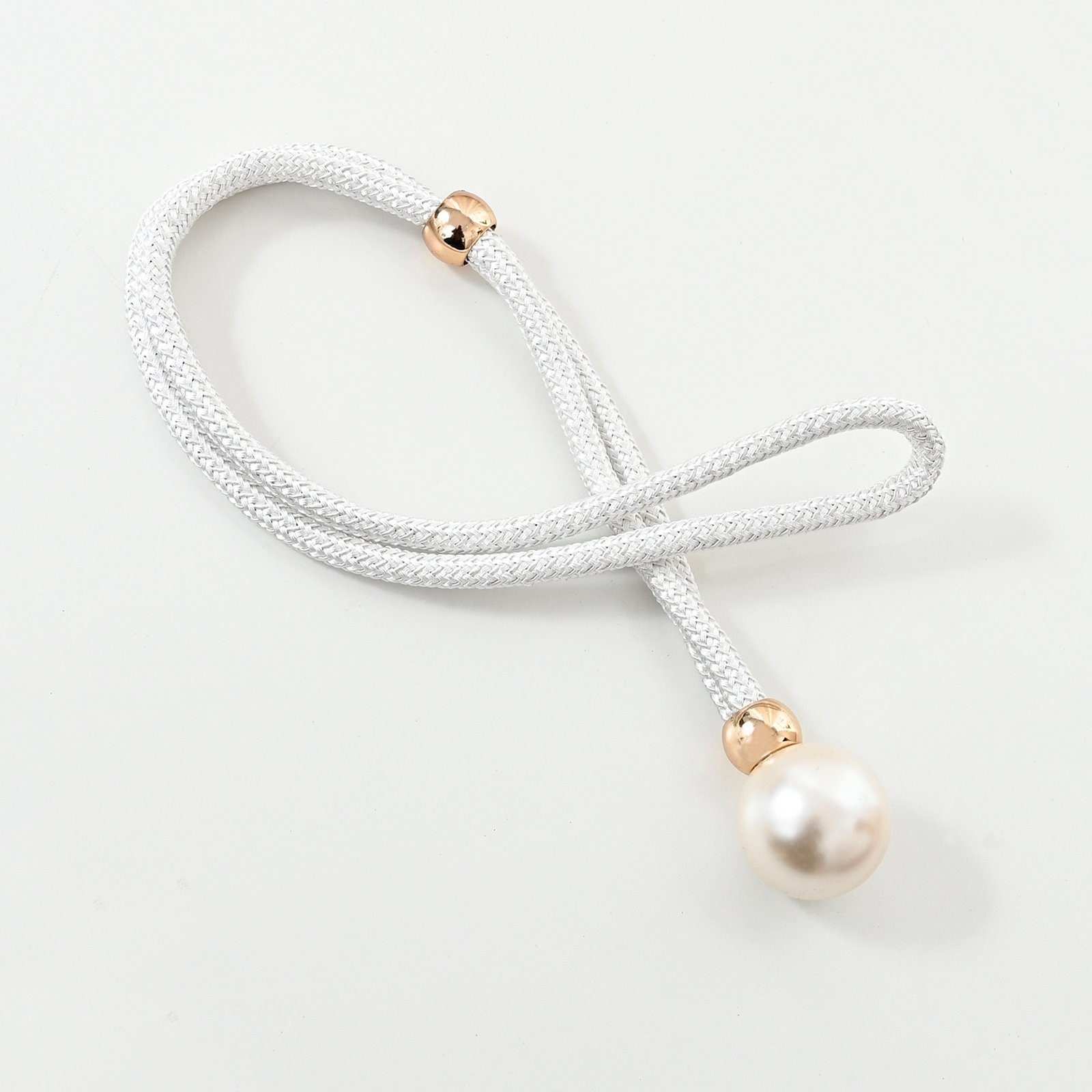Raffhalter 4 cm Durchmesser, Perle, für Wohnzimmer Schlafzimmer Dekoration, Rosnek, Gardinen, (1-tlg), Raffspangen
