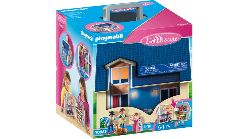 PLAYMOBIL 70985 - Dollhouse - Mitnehm-Puppenhaus