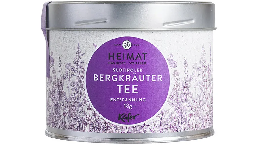 Käfer Südtiroler Bergkräutertee Entspannung 18 g