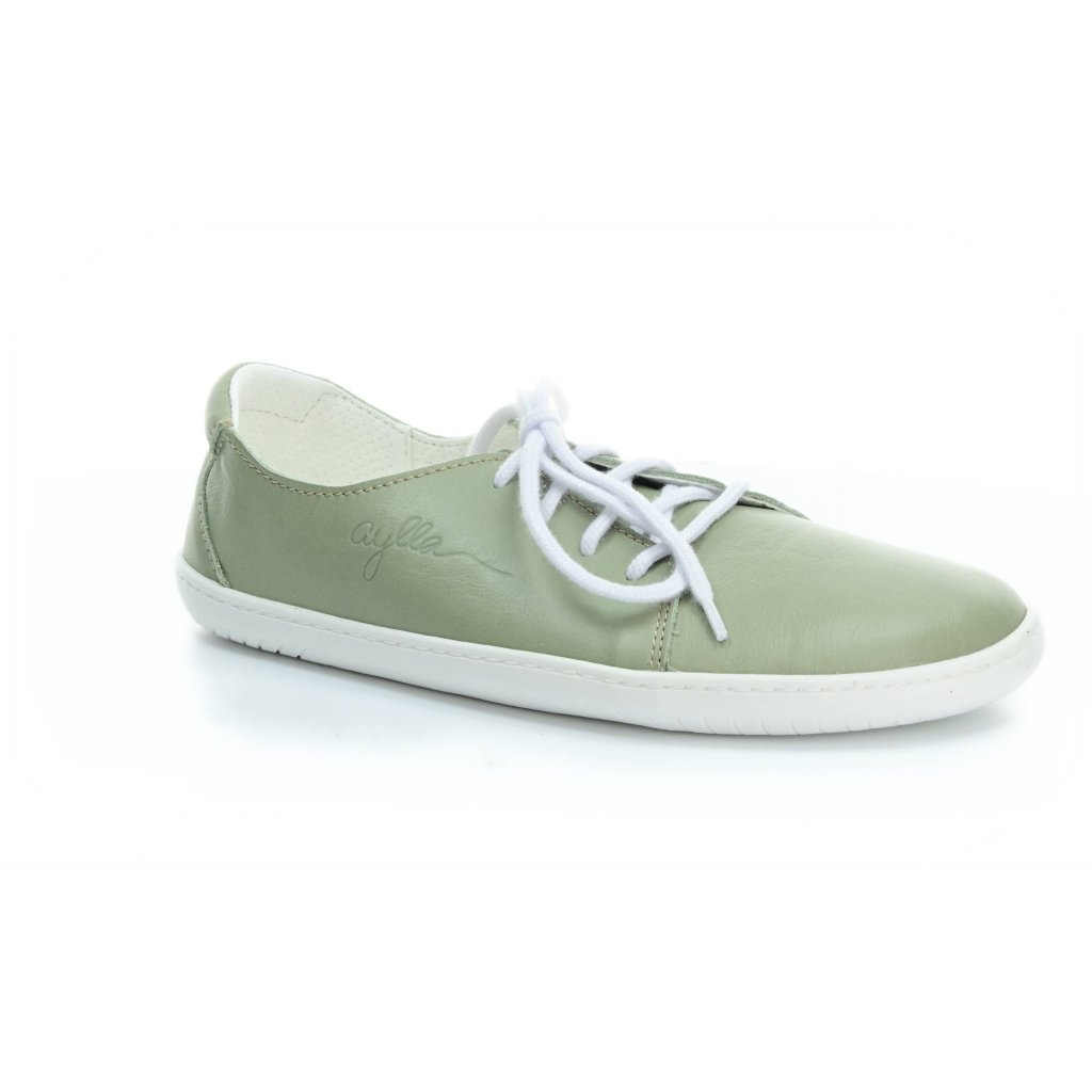 Aylla Shoes INCA olive L Barfuß-Halbschuhe