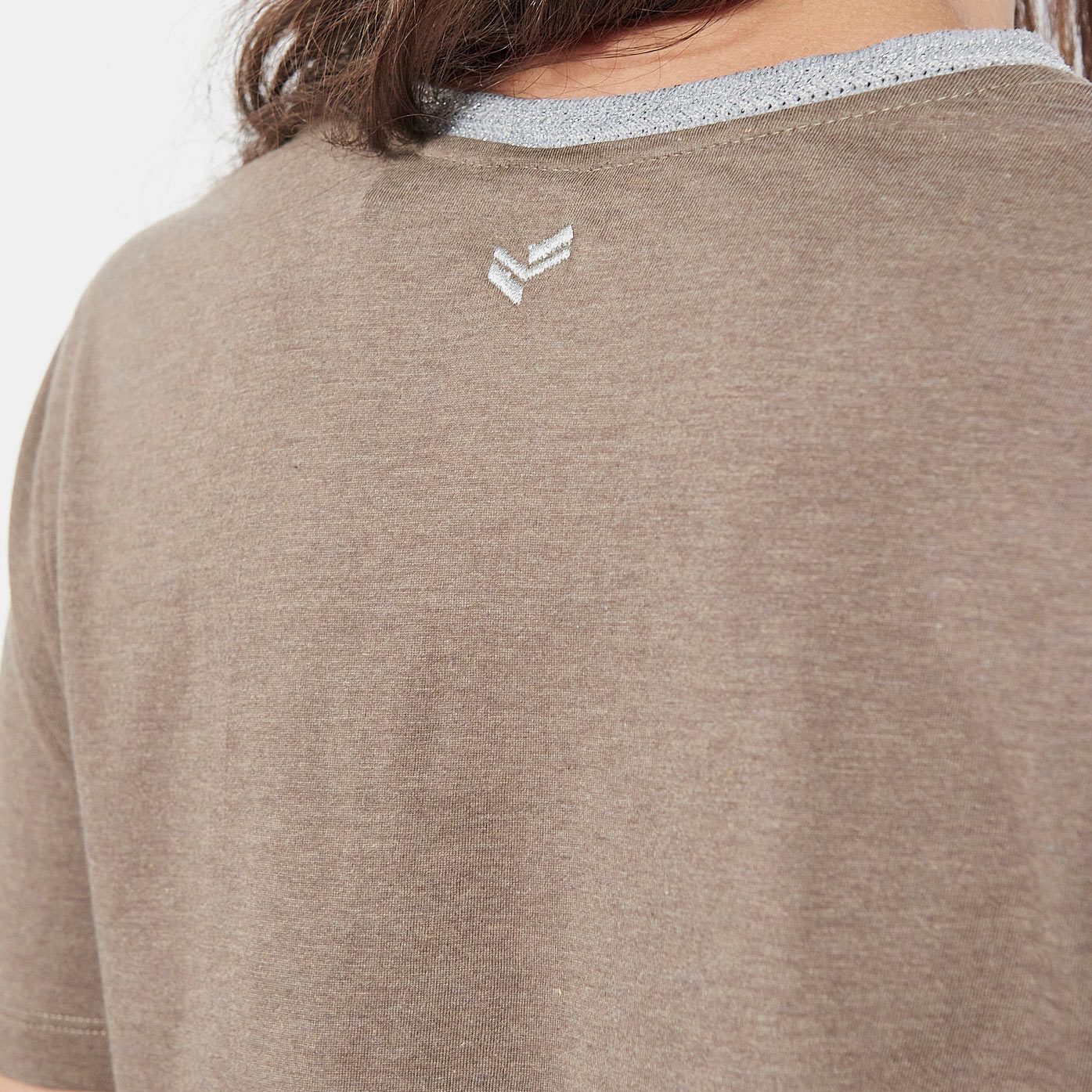 FINE   T-shirt kaki Femme