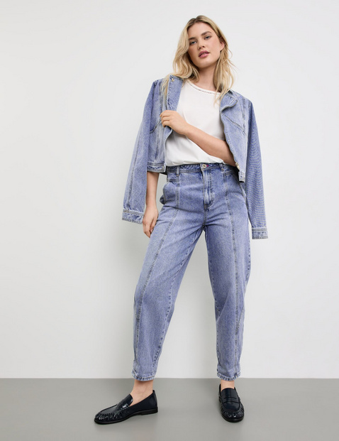 3/4 Jeans Balloon Fit