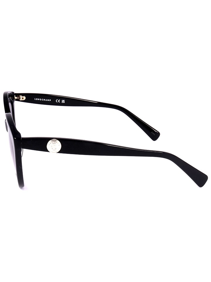 Longchamp Damen-Sonnenbrille in Schwarz/ Lila günstig kaufen 56