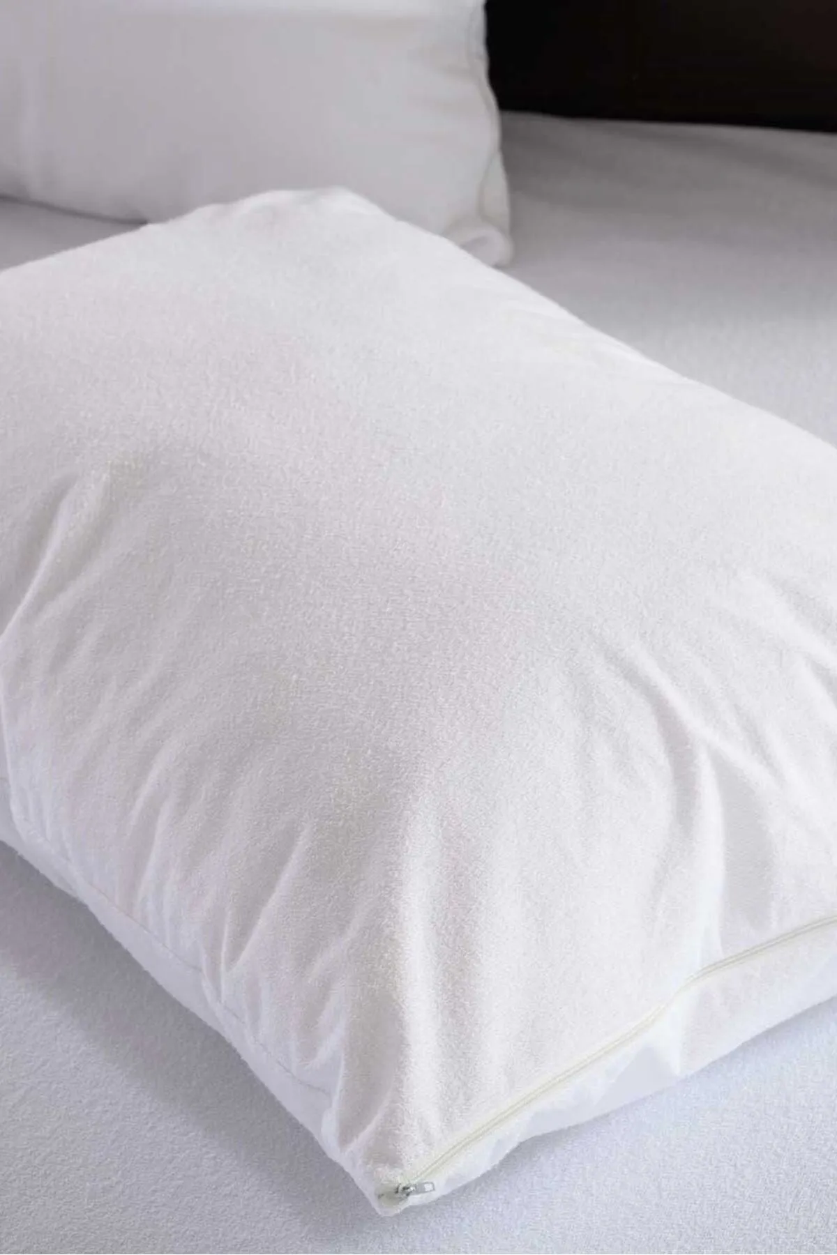 Formeya  Pamukkale-Matratze, wasser- und flüssigkeitsdichte Kissenmatratze, 2er-Pack, 100 % Baumwolle, 50 x 70 cm