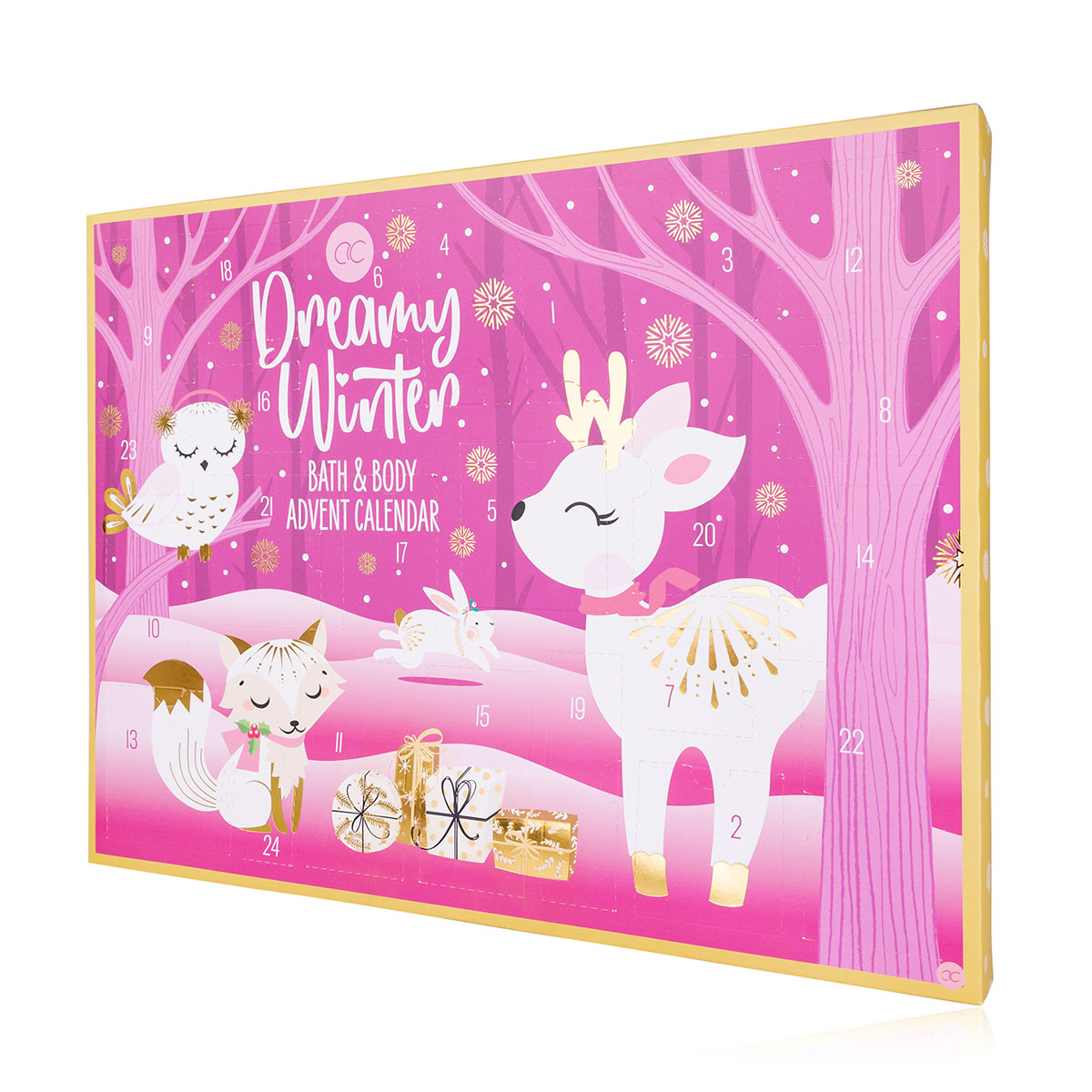 accentra Adventskalender DREAMY WINTER in rechteckiger Box