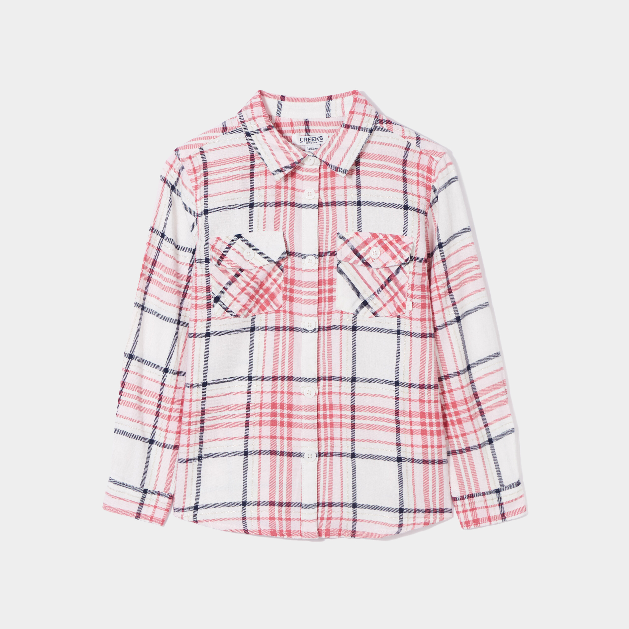 Chemise manches longues ecru fille | La Halle