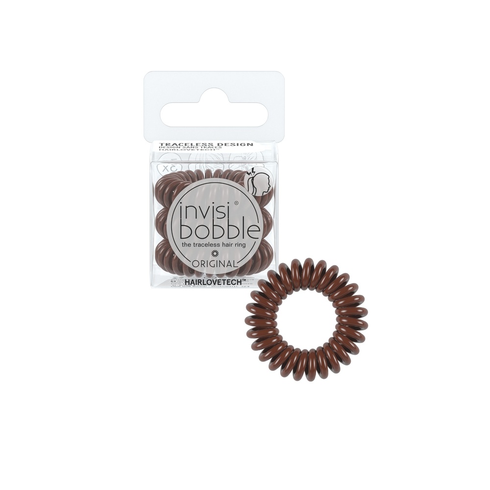 Invisibobble ORIGINAL Pretzel Brown Elastique à cheveux