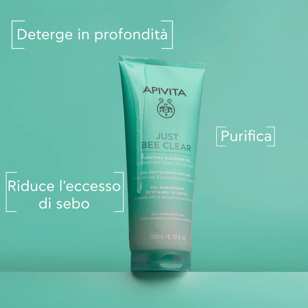 Just Bee Clear Purifying Cleansing Gel - Kasvojenpuhdistusgeeli