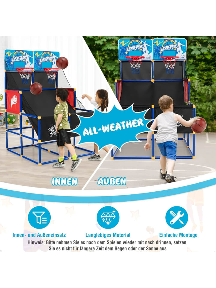 COSTWAY Arcade Basketball in Bunt günstig kaufen 90 x 90 cm