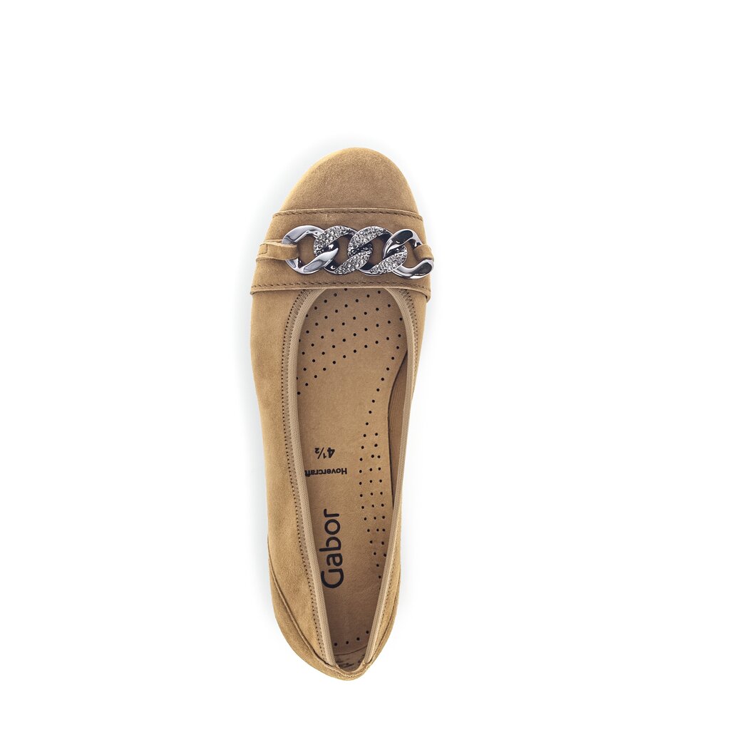 Gabor fashion Sportliche Ballerina beige