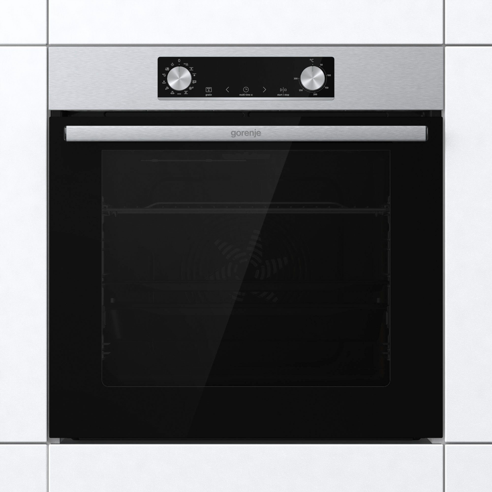 GORENJE Backofen-Set Steam Set, mit 1-fach-Teleskopauszug