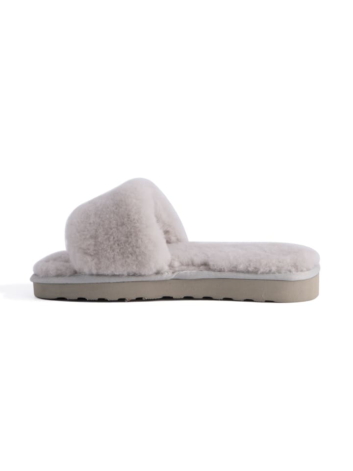 Aus Wooli Slipper Rosebay in Light Grey günstig kaufen
