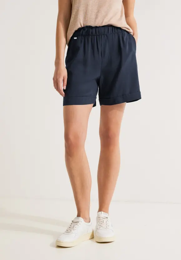 Street One Loose Fit Paperbag Shorts
