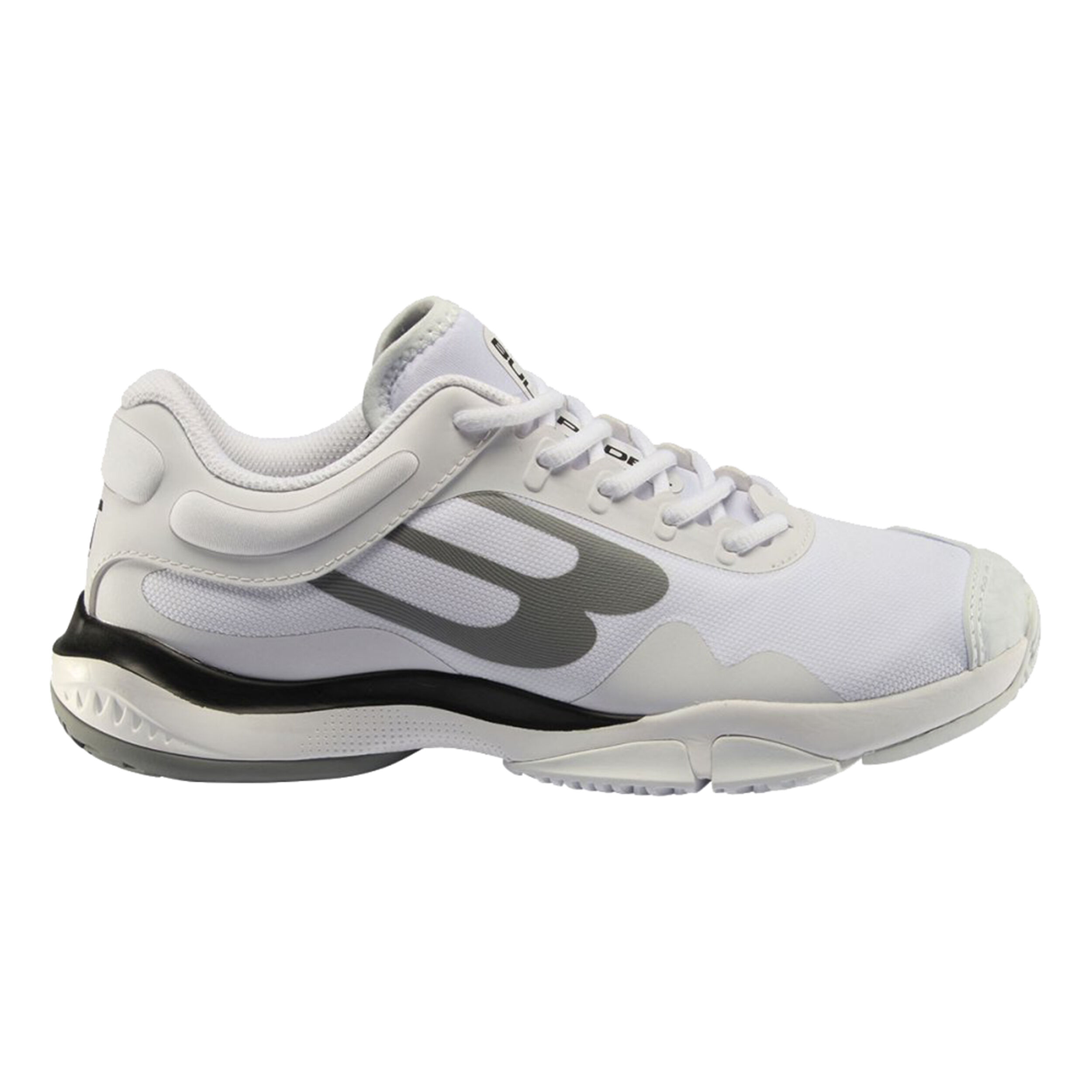 Padelschuh Damen - Weiß, Schwarz