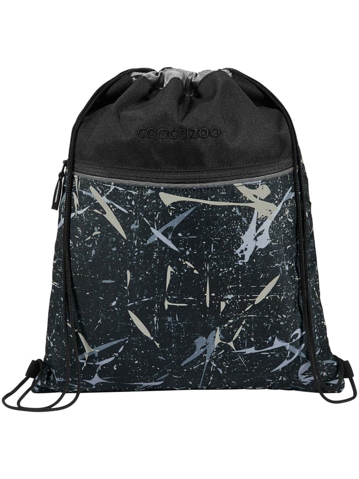 Coocazoo Turnbeutel Reflective Splash in schwarz günstig kaufen onesize