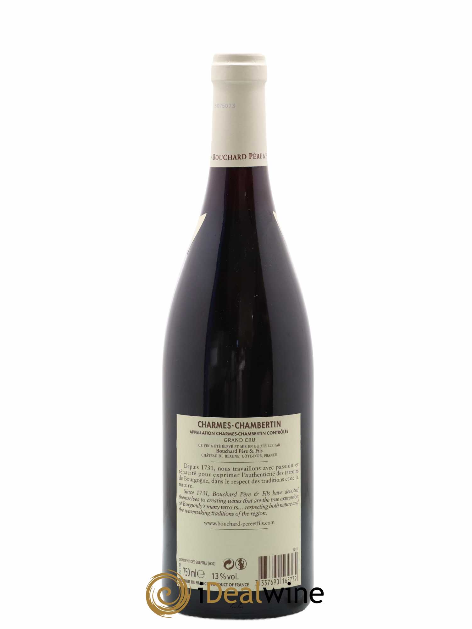 Charmes-Chambertin Grand Cru Bouchard Père & Fils 2011 - Lot de 1 Bouteille