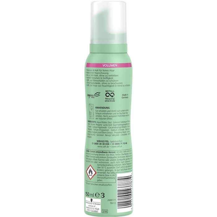 Schaumfestiger für feines Haar (Halt 4)