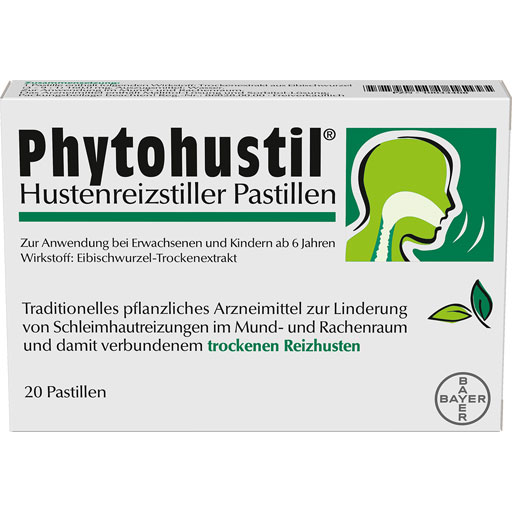 PHYTOHUSTIL Hustenreizstiller Pastillen  20 St  Pastillen