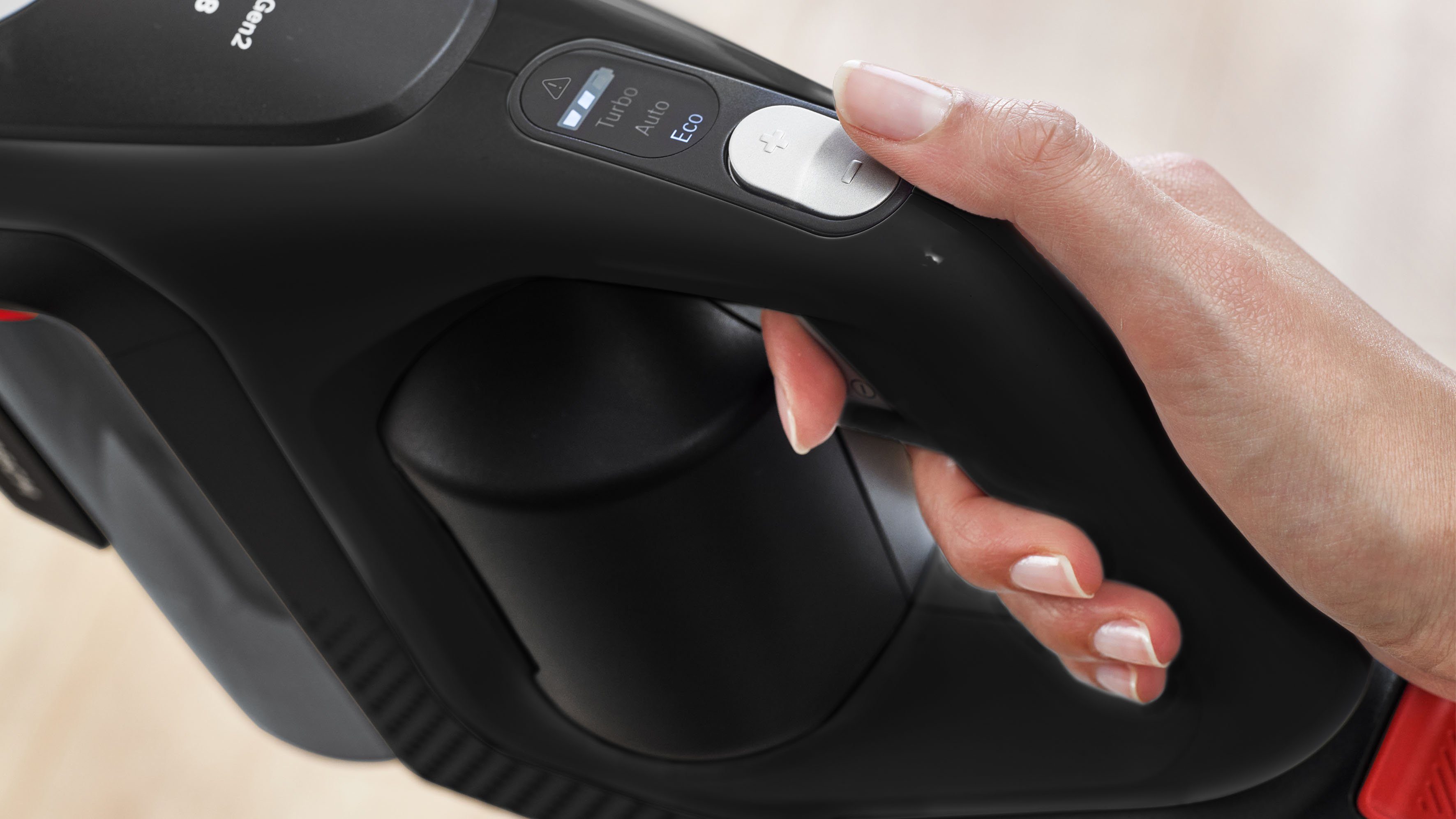 BOSCH Akku-Stielstaubsauger BKS8214T Unlimited Serie, 8 Gen2, beutellos, 45 Min Laufzeit, inkl. elektrische Minidüse und flexibler Fugendüse