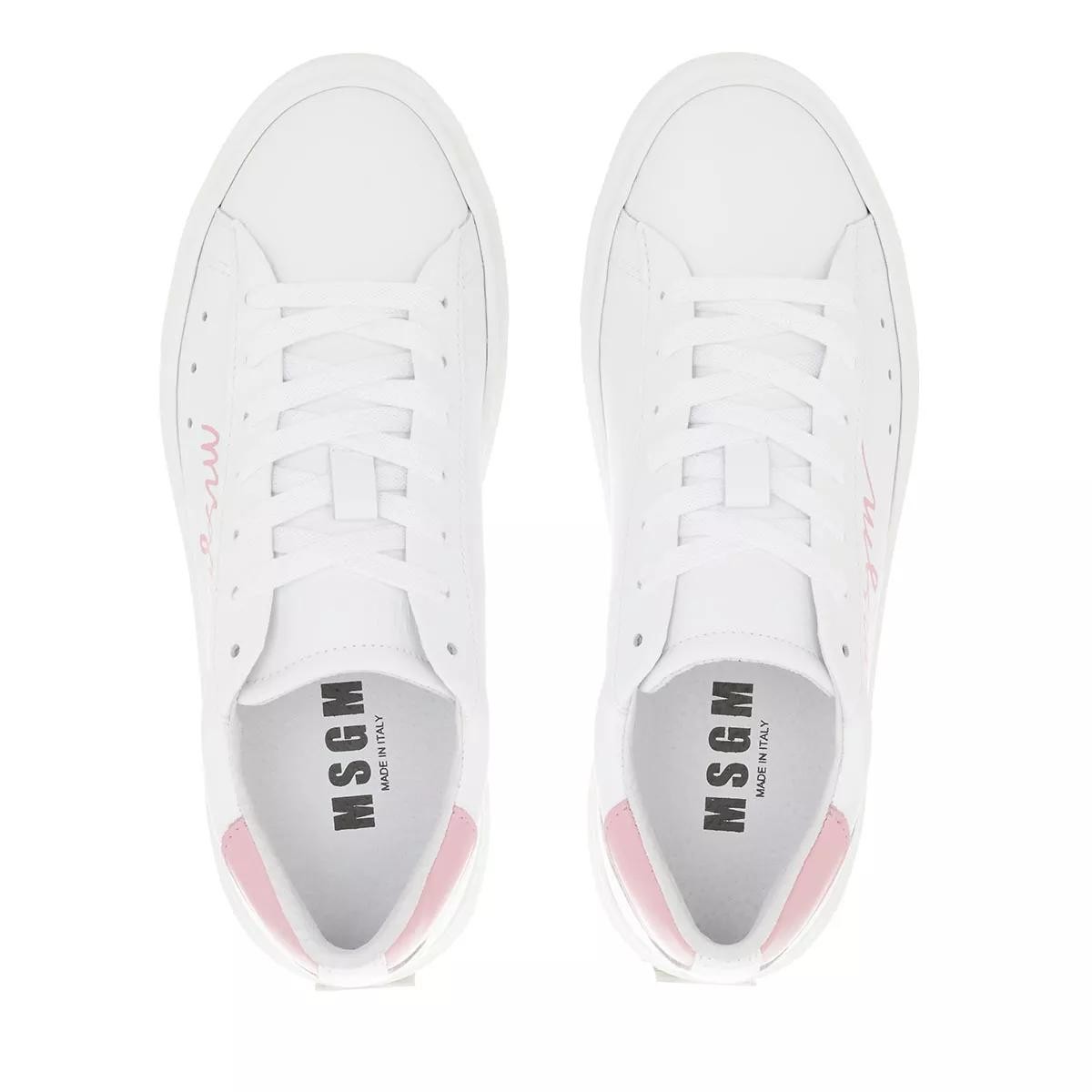 MSGM Freizeit Schnürer lila/pink Low-Top Sneaker