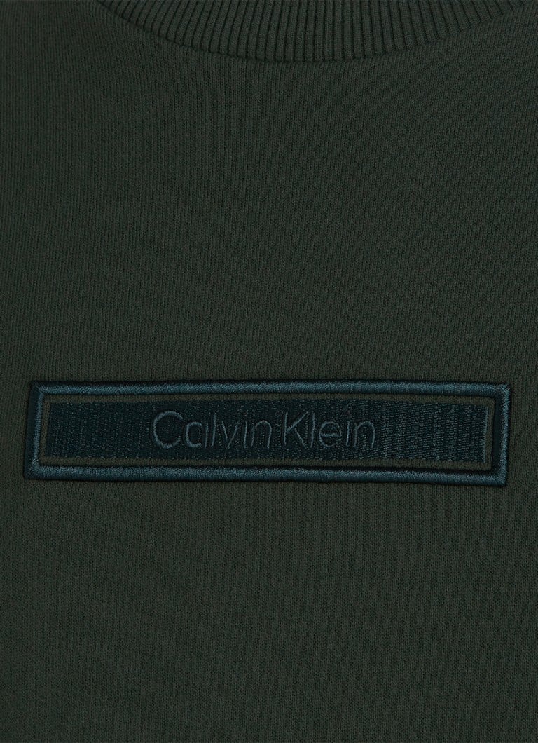 Maglione Calvin Klein con logo ricamato