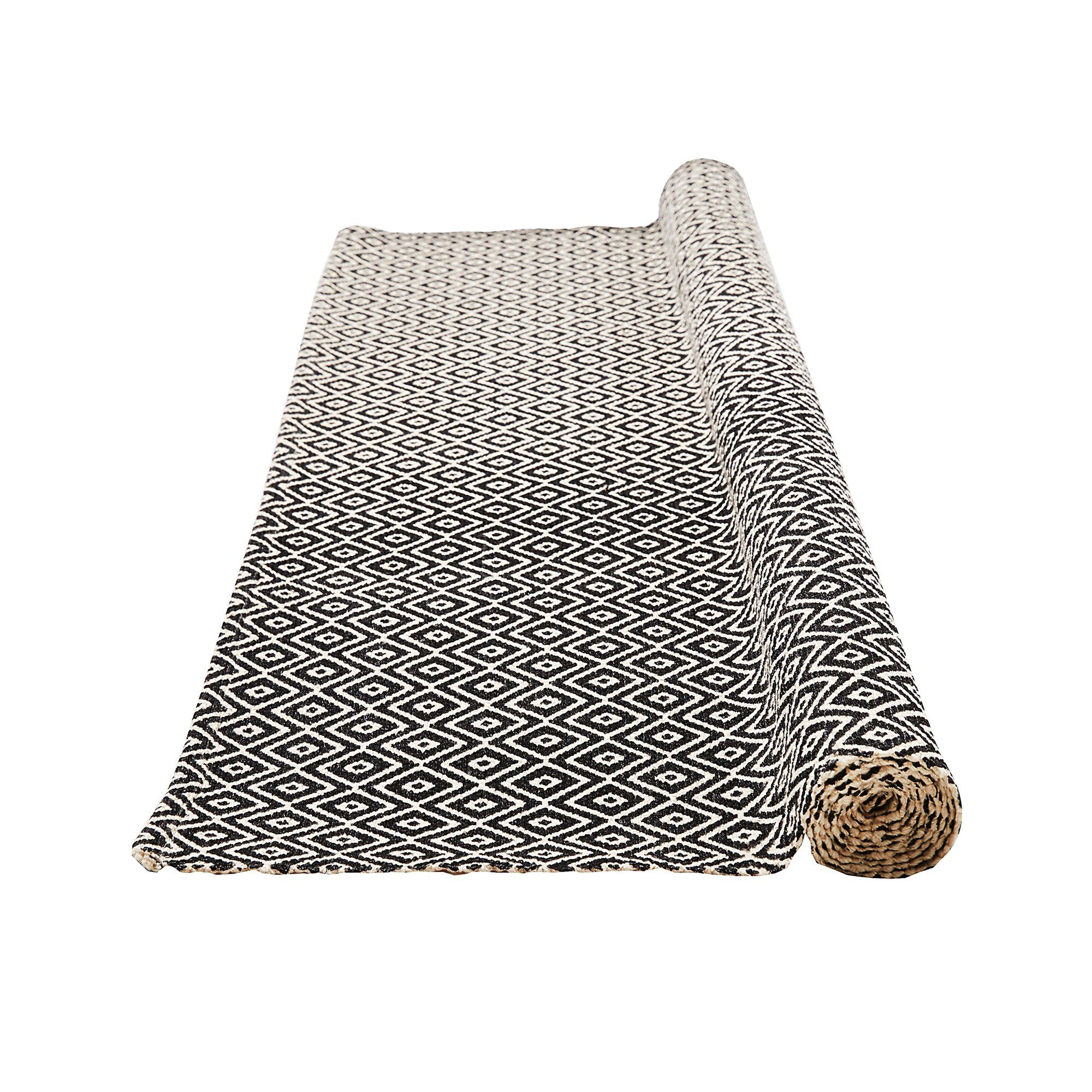 Tapis graphique pur coton