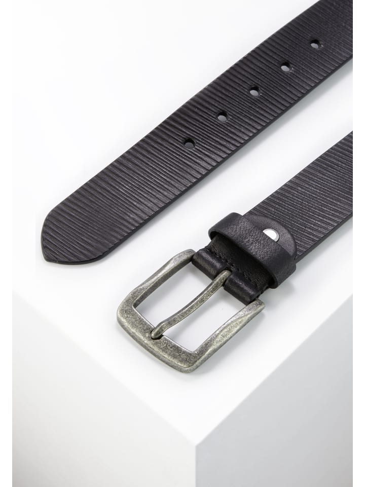 Paddock's Ledergürtel in schwarz günstig kaufen