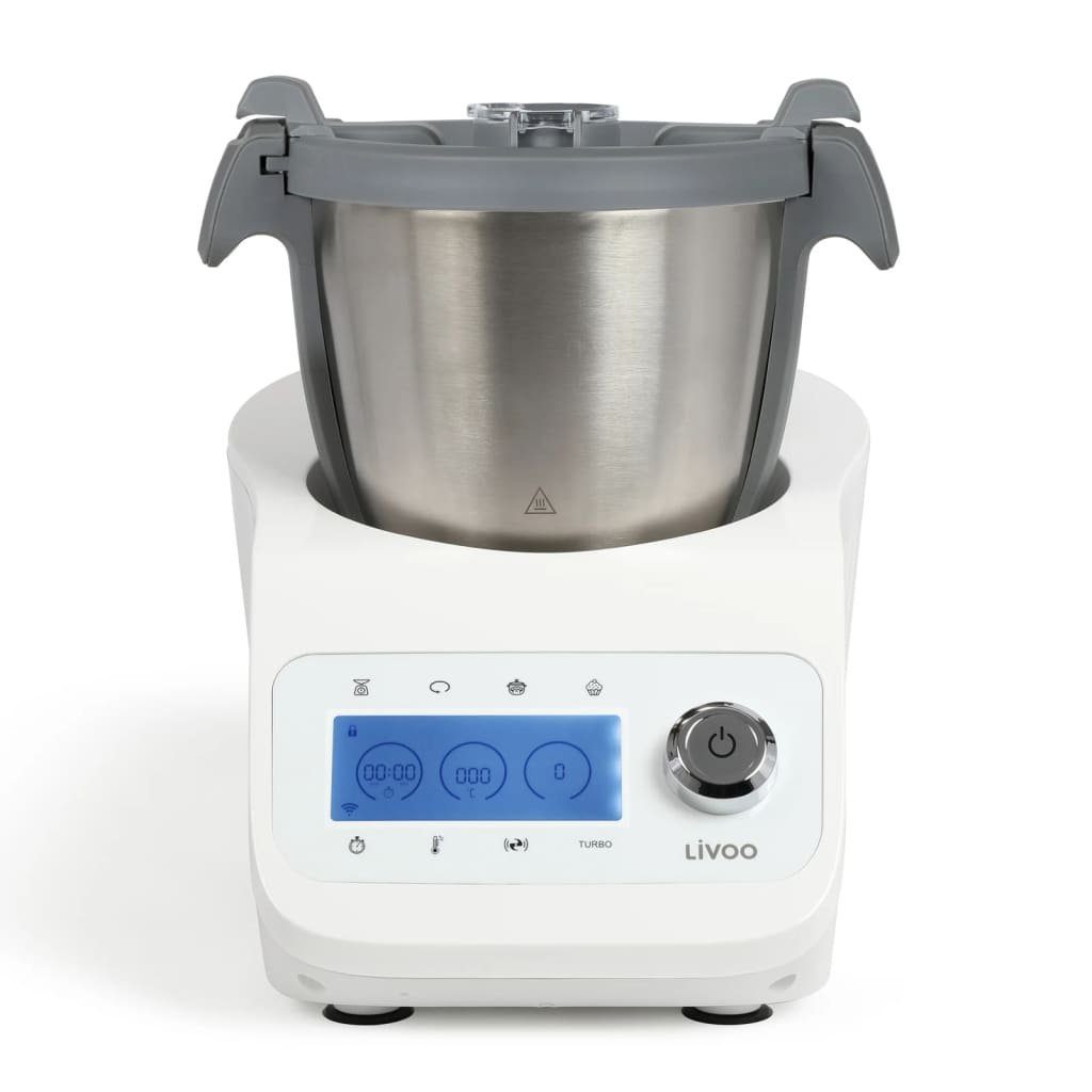 LIVOO Küchenmaschine Super Cooker 3,5 L 1000 W Weiß